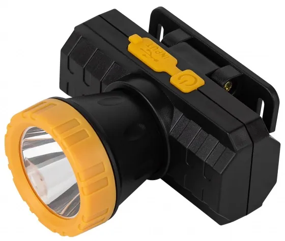 Фонарь налобный светодиодный GA-802 аккумуляторный ЭРА