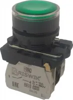 Кнопка КМЕ 4610м-Л 220В крас. IP65 10А 1но Briswik