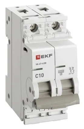 Автоматический выключатель ВА 47-63N C10/2 6кА Proxima EKF