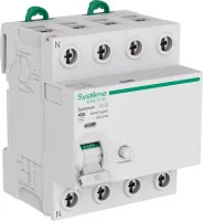 ВДТ Systeme9 40А 4P 30мА, тип-AC, 6kA SE
