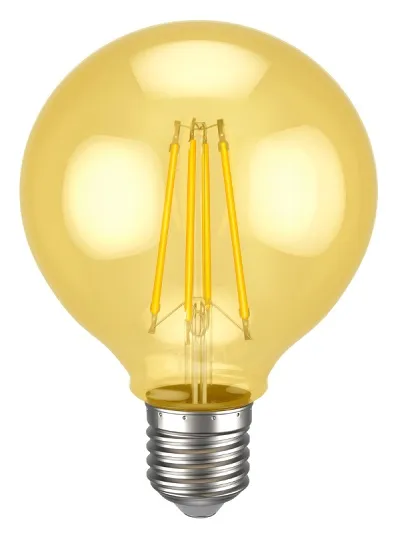 Лампа LED G95 E27 2700K 6Вт 720Lm золото IEK