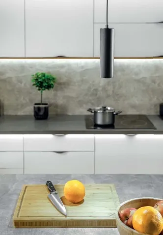 Светильник подвесной потолочный LAGOS II, серии OS, черный, GU10, IP20, max. 20W GTV