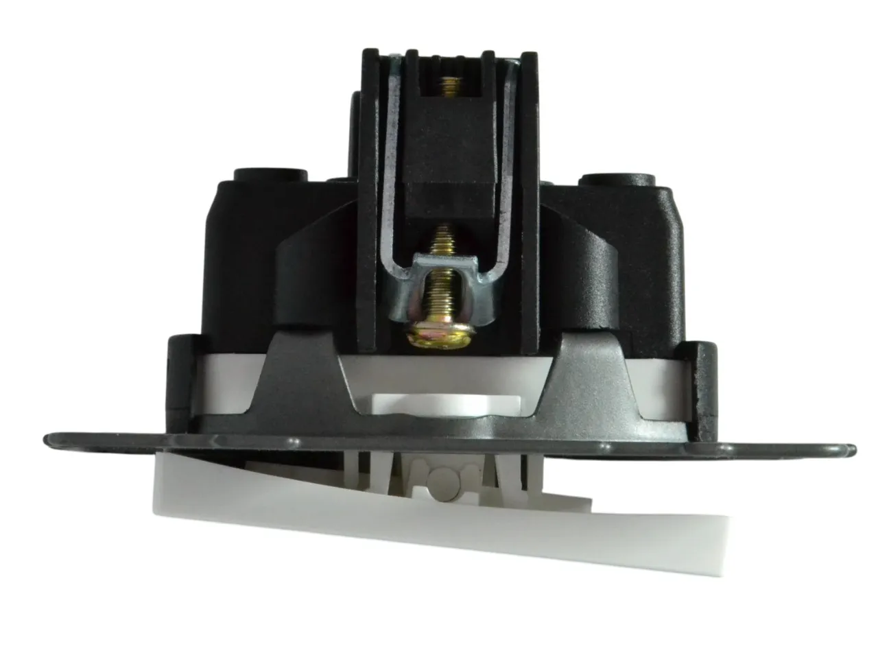 Выключатель проходной 2-кл. белый A-010W "Aura" AWSproducts