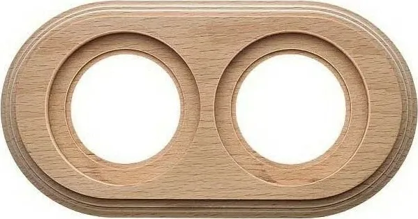 Рамка 2-я Натурель (дерево) Bironi