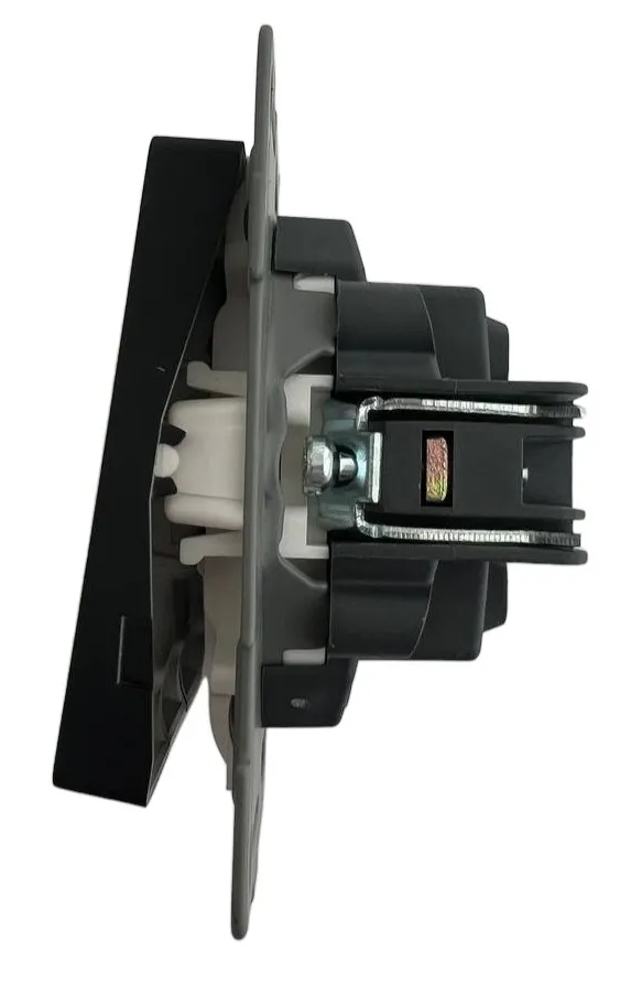 Выключатель 3-кл. чёрный U2B-003 SoftTouch "Uno" AWSproducts