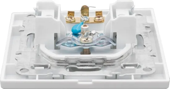 Розетка TV Белый Минск EKF