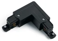 Коннектор для трехфазного шинопровода STR-30-B-CN-LE типа LE угловой наружный черный ЭРА