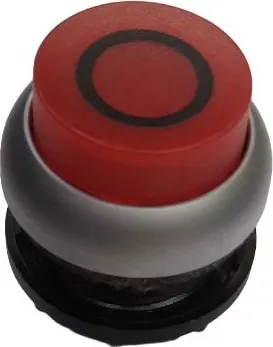 Кнопка "Стоп" M22-DLH-R-X0 выступ. с подсв.