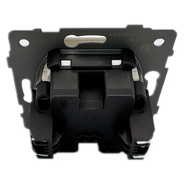 Выключатель 1-кл. белый A-001W "Aura" AWSproducts