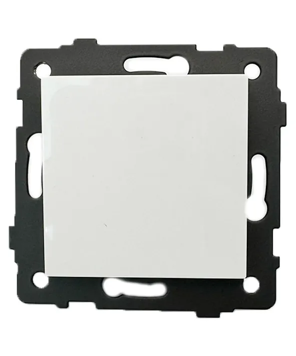 Выключатель 1-кл. белый A-001W "Аура" AWSproducts