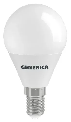 Лампа LED G45 E14 4000К 12Вт 1200Lm GENERICA