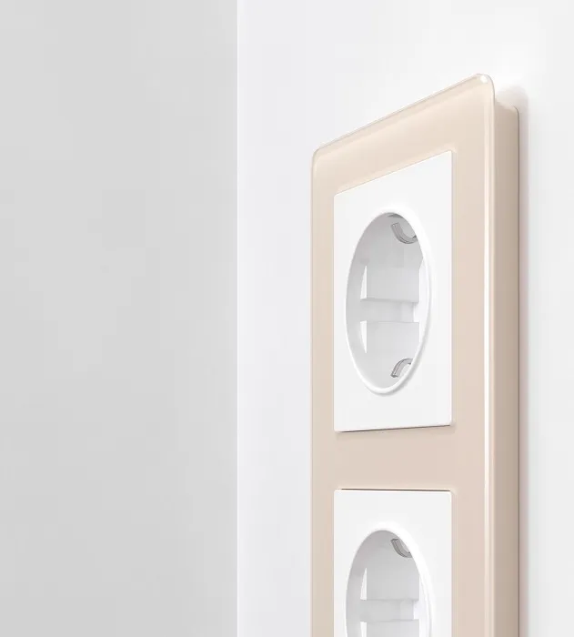 Рамка 2-я Айвори Acrylic WERKEL