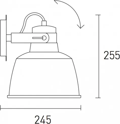 Светильник VINTAGE 1 X E27 MAX.10