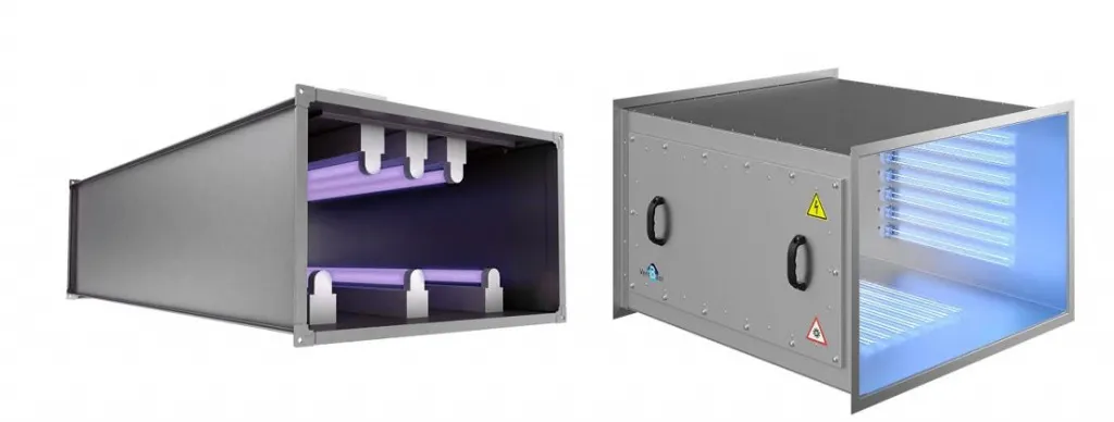 Секции бактерицидной обработки.JPG