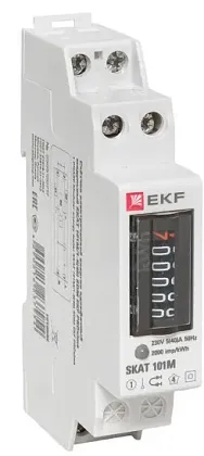 Счетчик электрической энергии модульный SKAT 101М/1 - 5(40) SDM (без поверки)