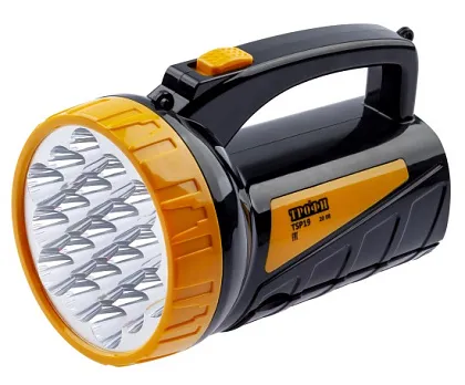 Светодиодный фонарь Трофи TSP19 прожекторный аккумуляторный со встроенным светильником