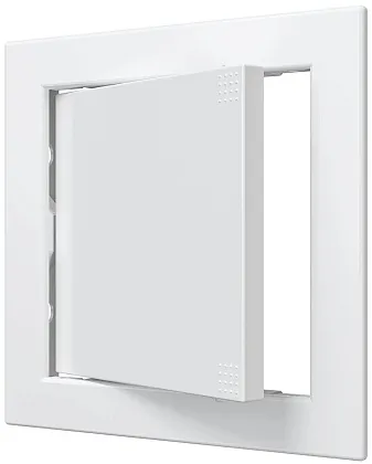 Люк ревизионный AD фланец 146х146 нажимной 168х168 пластик AURAMAX