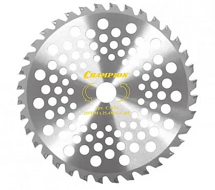 Нож с зубцами из твердого сплава Anti-kick 40/255/25,4 CHAMPION