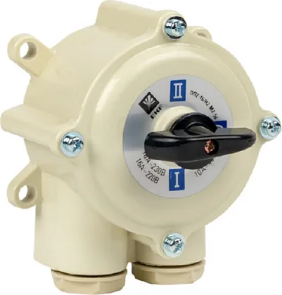 Пакетный переключатель ПП 2-16/Н2 М2 пл. IP56 EKF