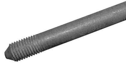 Стержень заземления 20 мм х 1500 мм, т/д цинк