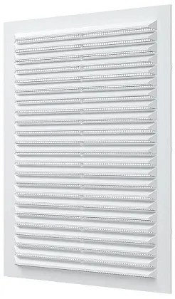 Решетка вентиляционная С СЕТКОЙ AC 171х241 пластик AURAMAX