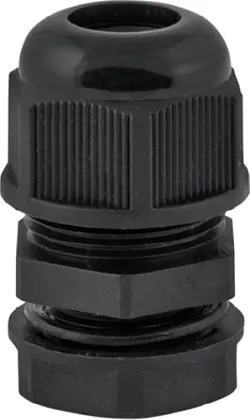 Кабельный ввод М16 (6-10 мм) черный пластик IP68 PROxima (EKF)