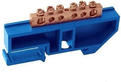 Шина нул на DIN-изол ШНИ-6x9-6-Д-С ИЭК