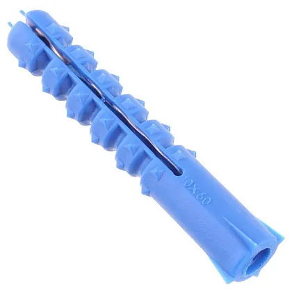 Дюбель двухраспорный 10*60 полипропилен (100 шт.) (Стройбат)