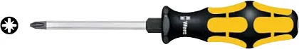 Отвертка PZ2, 100 мм, WERA