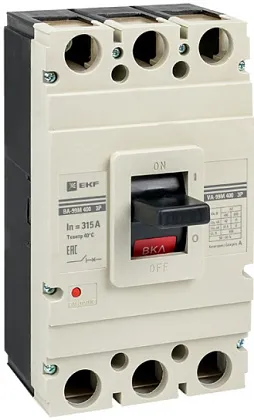 Автоматический выключатель ВА-99M 400/315А 42кА 3p. Proxima EKF