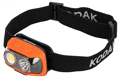 Фонарь налобный светодиодный GA-1001 аккумуляторный 5Вт (Kodak)