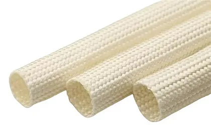 Стеклоармированая изол. трубка Радиант ТСП-450. d-4.0мм, белая (до +300°С) (кратно 1м)
