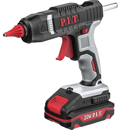 Пистолет клеевой аккум. 20V PEC20H-11A SOLO (11мм, ТУШКА) P.I.T.