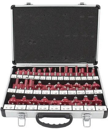 Набор фрез по дереву (35шт) Standard Strong