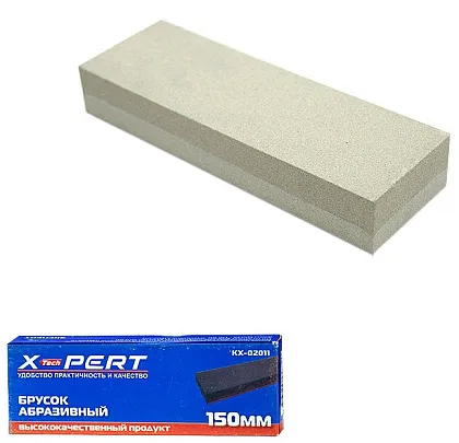 Брусок точильный Двухслойный 150мм абразив X-PERT 10-50