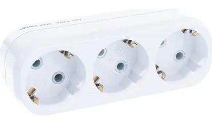 Разветвитель 3 гн. с/з UNIVersal