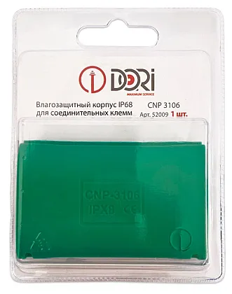 Влагозащитный корпус для клемм (CNP3106) гельбокс IP68 (DORI)