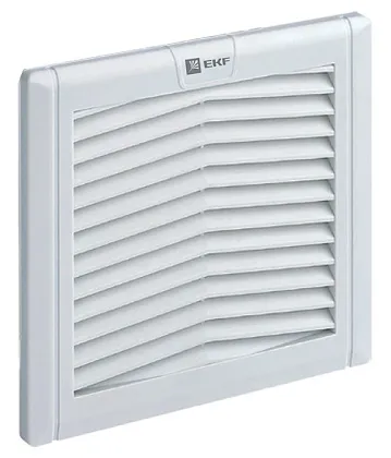 Вентиляционная решётка с фильтром 176x176 мм IP54 EKF PROxima