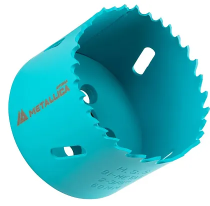 Коронка биметаллическая 60 мм METALLICA Optima