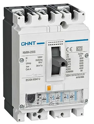 Автоматический выключатель NM8N-630S 630А 50кА 3p. EN эл. расцеп.CHINT