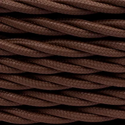 Провод витой 3х1,5 Коричневый (атовый) кратно (10) Bironi (150/уп)
