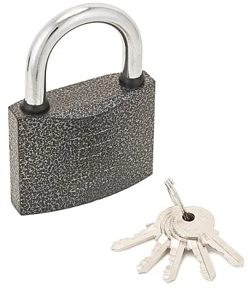 Замок навесной ВС1Ч-360 (d9мм полимер 5кл.) АЛЛЮР