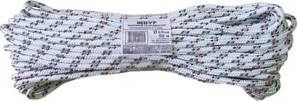 Канат полипропиленовый 6 мм 24-х прядный с сердечником (20м)