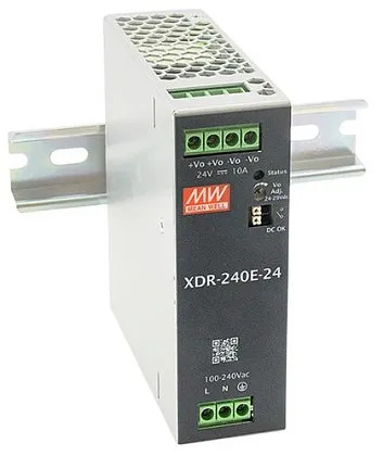 Источник питания XDR-75E-24 AC/DC 24В,3,2А,75Вт на DIN рейку