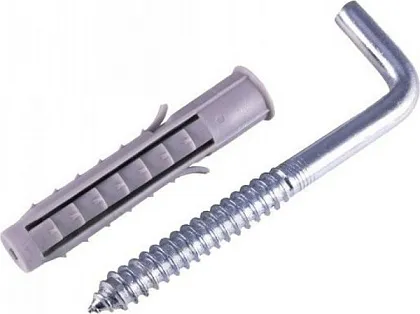 Дюбель с прямым крюком KRHP- 6 (в упак. - 200 шт.)