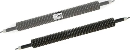 ТЭН воздушный 1,5кВт оребренный (ТЭНР-54, 220V, Ф1) углеродистая сталь (TDM)