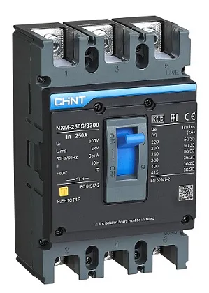 Автоматический выключатель NXM-250S 160A 35kA 3p CHINT