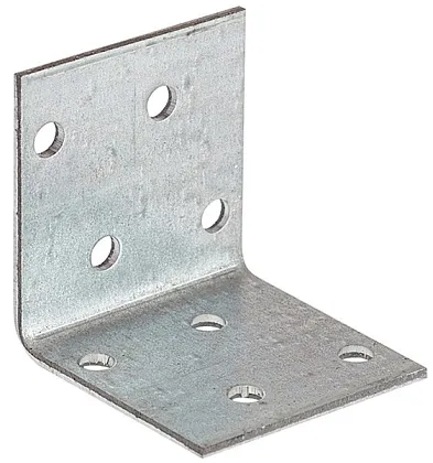 Крепежный уголок равносторонний KUR 40*40*40 (в упак. - 100шт)