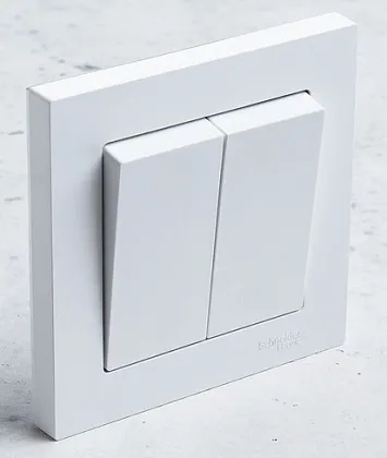 Радиовыключатель HiTE PRO BASE-2F (Белый, без рамки)