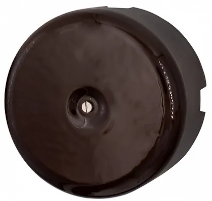 Коробка распред. 90х60мм Коричневый (керамика) Bironi